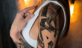 Custom House Tattoo