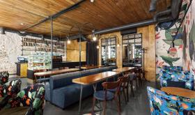 The Blue cup coffee shop