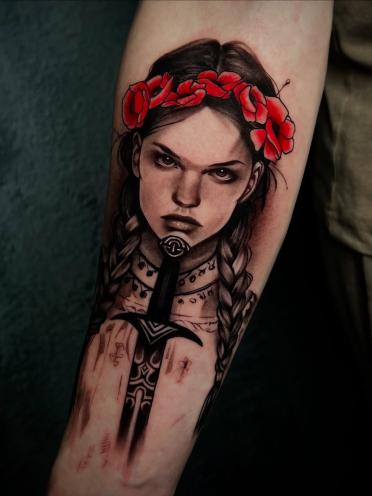Custom House Tattoo