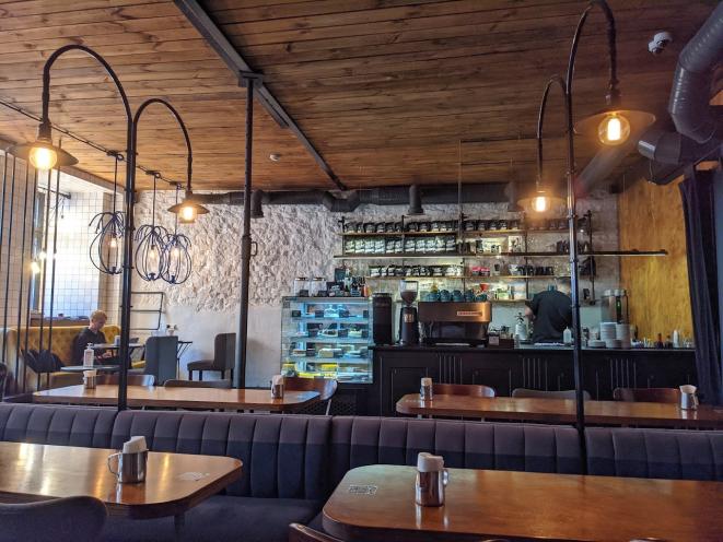 The Blue cup coffee shop