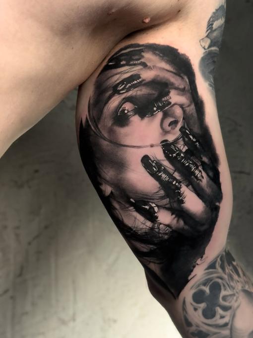 Custom House Tattoo