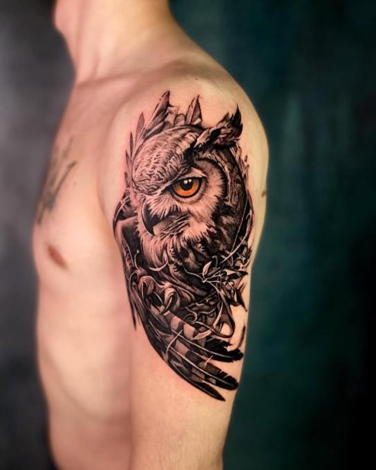 Custom House Tattoo